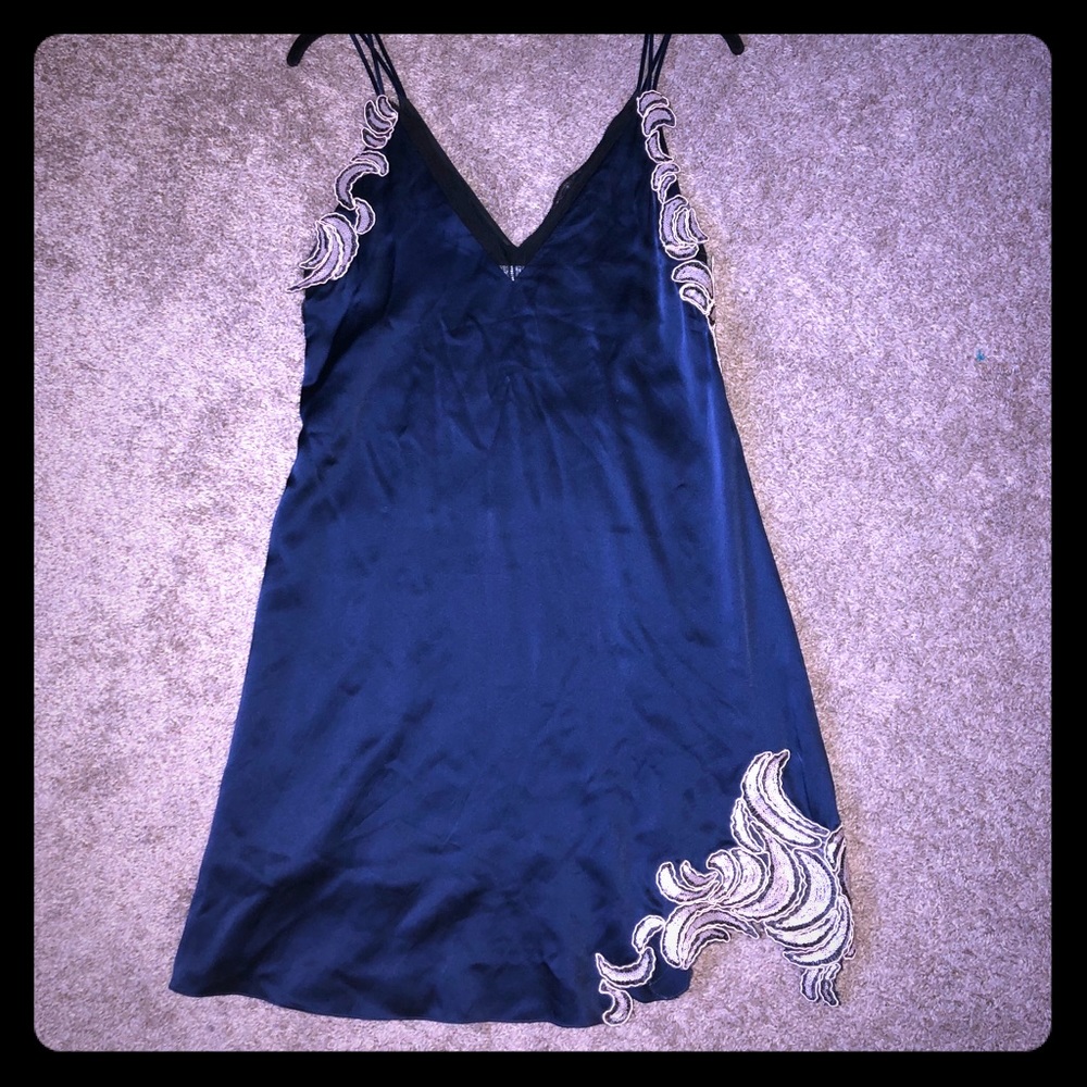 Philip Lim - Lace Slip - Navy